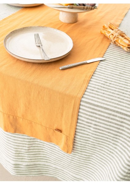 Linen Runner Hardal 45 x 160