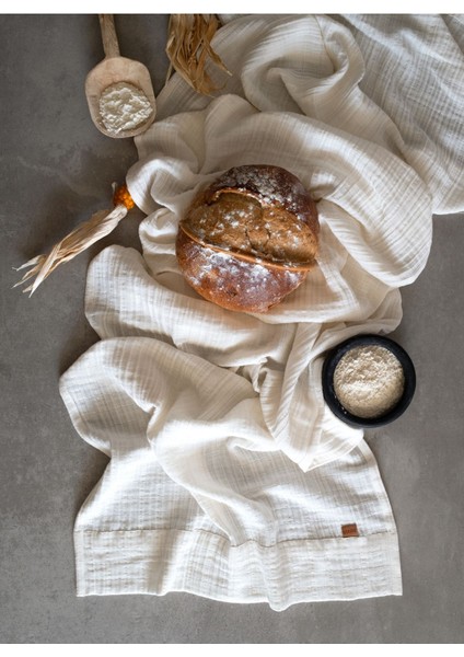 Müslin Runner Ekru 50 x 160