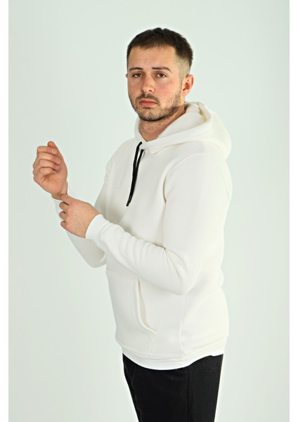 Tmb 3 Ip Şardonlu Kapşonlu Sweat 24 Beyaz fiyatları