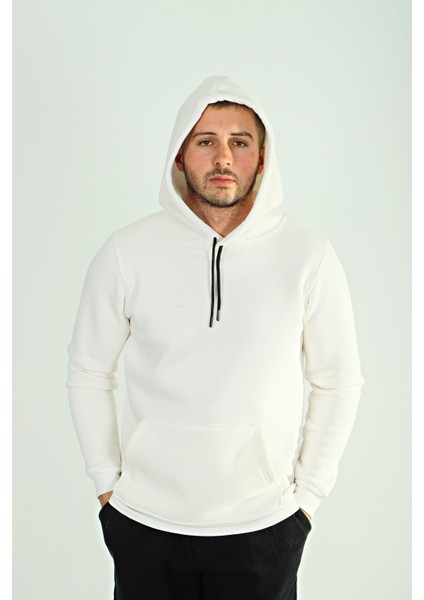 Tmb 3 Ip Şardonlu Kapşonlu Sweat 24 Beyaz modelleri