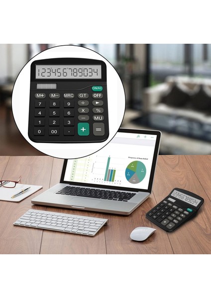 Ev 12 Haneli El I Masaüstü Hesap Makinesi Güç (Yurt Dışından) fiyatları