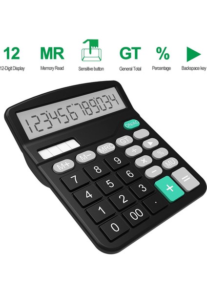 Ev 12 Haneli El I Masaüstü Hesap Makinesi Güç (Yurt Dışından) modelleri
