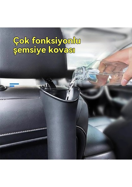 Araba Iç Şemsiye Depolama Kovası Araba Asılı Katlanır Şemsiye Kapağı Bardak Çok Fonksiyonlu Depolama Kovası (Yurt Dışından) modelleri