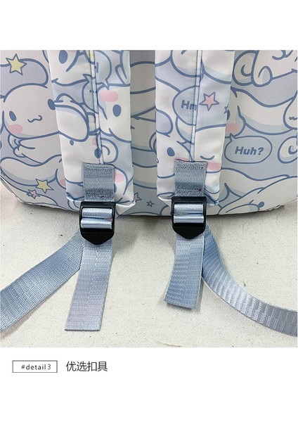 Yeni Üç Parçalı Okul Çantası Kız Ortaokul Öğrencisi Sırt Çantası Grafiti Karikatür Sevimli Sırt Çantası (Yurt Dışından) fırsatları