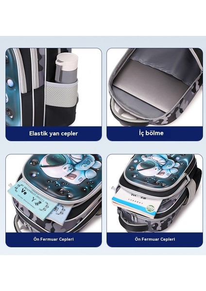 Ilkokul Öğrencileri Için Yeni Sırt Çantası 2 Ila 5 Sınıf Iki Parçalı Sırt Çantası Okul Çantası (Yurt Dışından) fiyatları