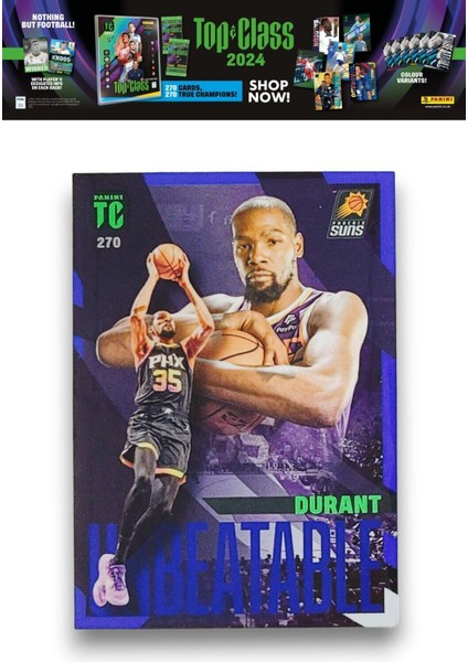 Nba Top Class 2024 Koleksiyonluk Basketbolcu Kartları + 24 Paket (192 Adet Kart)