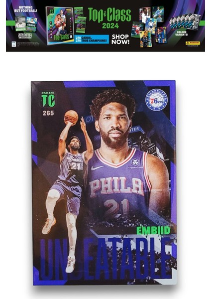 Nba Top Class 2024 Koleksiyonluk Basketbolcu Kartları + 24 Paket (192 Adet Kart)