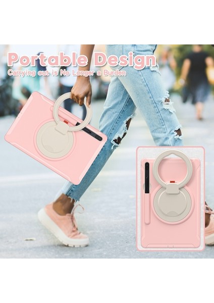 Tpu+Pc Kılıf Samsung Galaxy Tab S8+ / Tab S8 Plus / Tab S7 Fe / Tab S7+/s7 Fe 12,4 Inç T970 (Yurt Dışından)