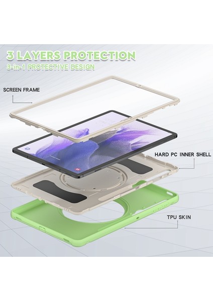 Samsung Galaxy Tab S7+/s7 Fe 12.4 Inç T970 Tpu+Pc Kılıf Için Samsung Galaxy Tab S8+ / Tab S8 Plus / Tab S7 Fe / Tab S7+/s7 Fe 12.4 Inç T970 (Yurt Dışından) indirimleri