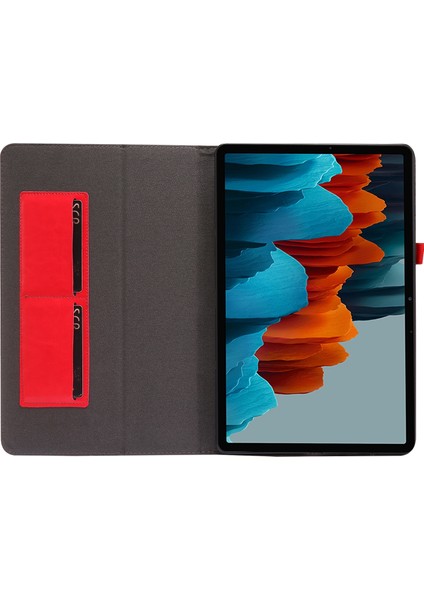 Samsung Galaxy Tab S8+ / Tab S8 Plus / Tab S7 Fe / Tab S7+ / T970 Için Deri Kılıf (Yurt Dışından)