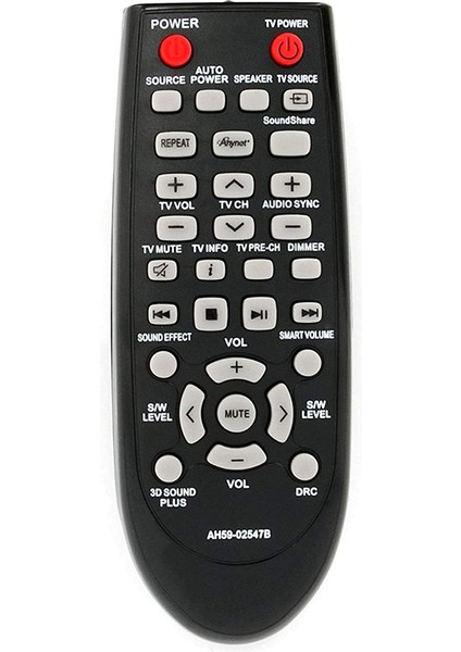 Samsung Echo Duvar Soundbar Uzaktan Kumanda AH59-02547B Ingilizce Sürüm Genel HW-F450 (Yurt Dışından)