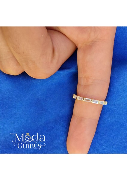 925 Ayar Gümüş Yarım Tur Yüzük & Alyans ( Model 2) fiyatları