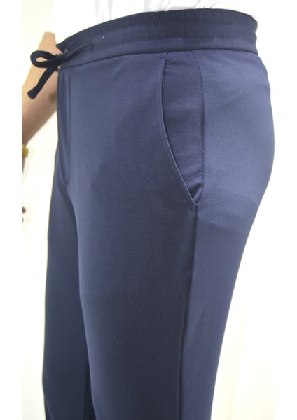 Manjogger Örme Jogger Pantolon Lacivert