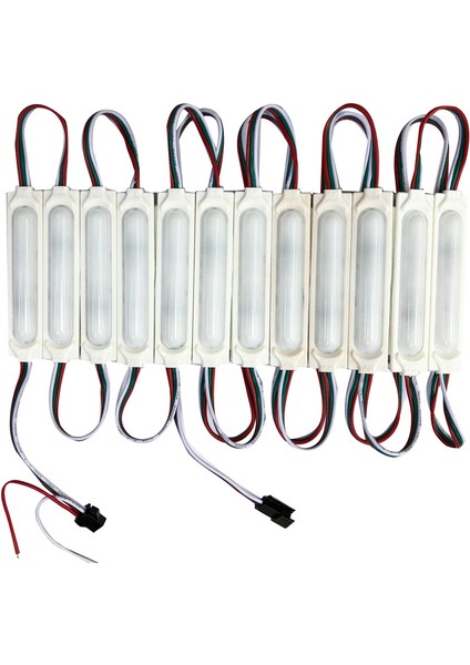 WS2811 LED Modülü Cob DC12V Su Geçirmez IP68 Dijital Renkli LED Işık Dizisi (Yurt Dışından)