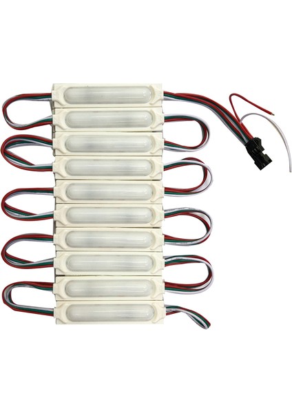 WS2811 LED Modülü Cob DC12V Su Geçirmez IP68 Dijital Renkli LED Işık Dizisi (Yurt Dışından)