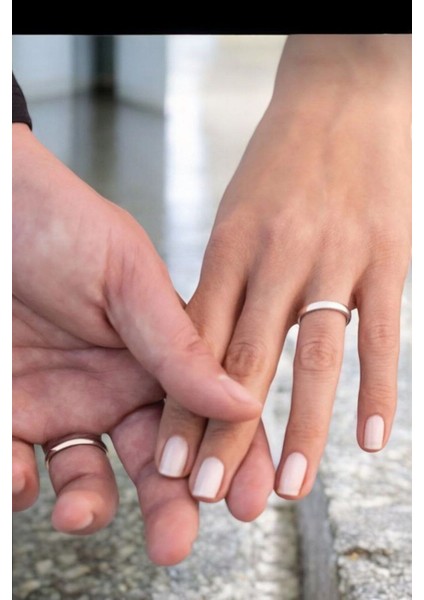 925 Ayar Gümüş 4 mm Bombeli Klasik Düz Alyans modelleri