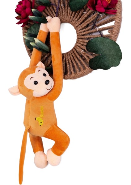 Uzun Kollu Maymun Peluş Oyuncak Peluş Maymun Perde Asılı Bebekler (Yurt Dışından)
