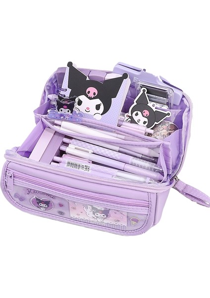 Karikatür Büyük Kapasiteli Kalem Kutusu (Yurt Dışından)