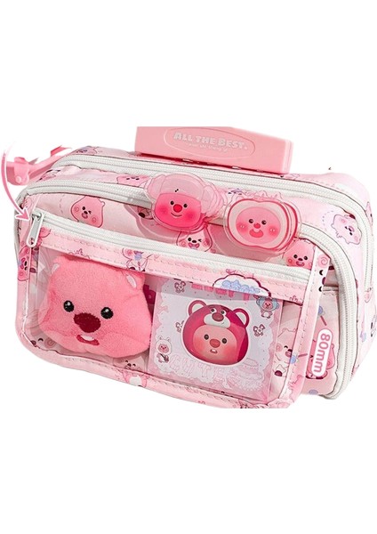 Karikatür Büyük Kapasiteli Kalem Kutusu (Yurt Dışından)