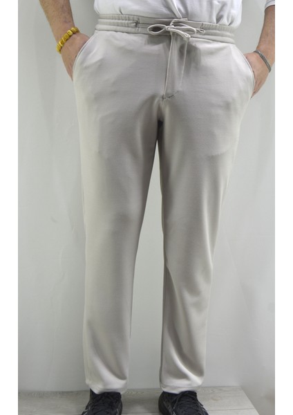 Manjogger Örme Jogger Pantolon Bej modelleri