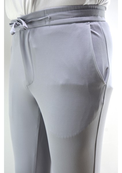 Manjogger Örme Jogger Pantolon Gri