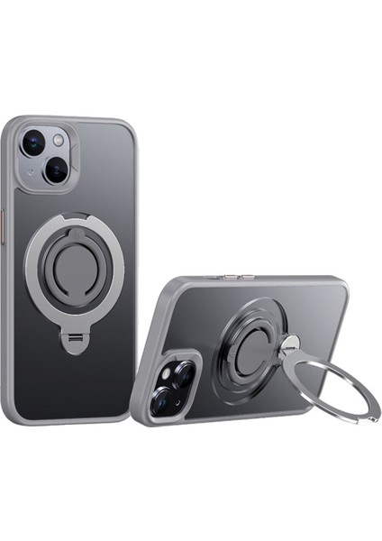 Apple iPhone 15 Avatar 360 Dönen Magsafe Telefon Kılıfı
