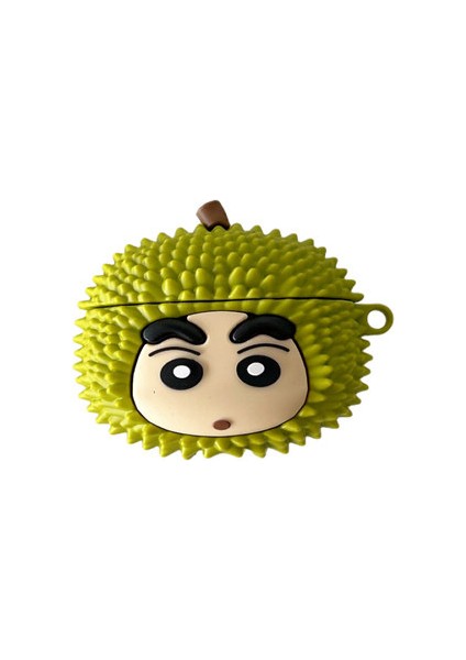 Cute Durian Beware Airpods Apple Kablosuz Kulaklık Kılıfı Için Koruyucu Kılıf Airpods Pro2 Için Uygundur (Yurt Dışından)