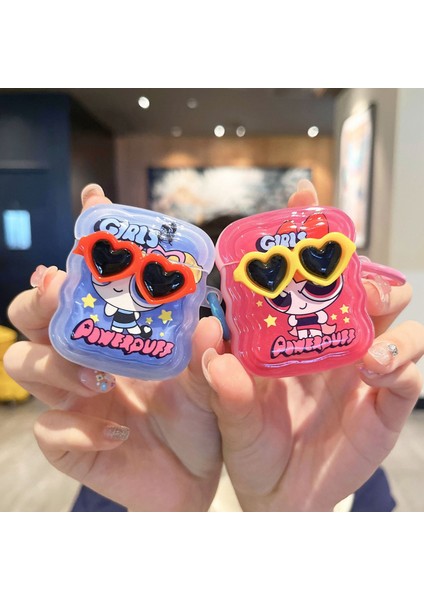 Powerpuff Girls Güneş Gözlüğü Apple Airpods Koruyucu Kılıf Airpods Pro2 Için Kablosuz Bluetooth Kulaklık Kılıfı (Yurt Dışından) modelleri