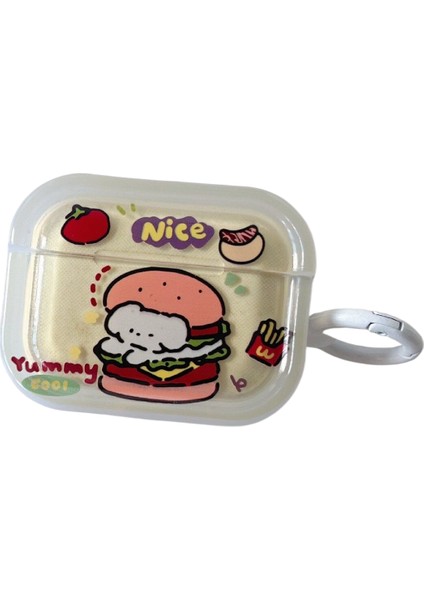 Sevimli Karikatür Apple Fotoğraf Çerçevesi Kablosuz Bluetooth Kulaklık Koruyucu Kılıf Airpods 3 Nesil Için Üç Boyutlu Yağ Airpods Koruyucu Kılıf (Yurt Dışından)