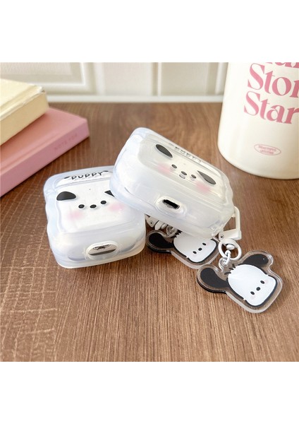 Sevimli Pacha Köpek Airpods Koruyucu Kılıf Karikatür Apple Kablosuz Bluetooth Kulaklık Kapağı Airpods Pro2 Için Yumuşak Kılıf (Yurt Dışından)