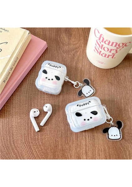 Sevimli Pacha Köpek Airpods Koruyucu Kılıf Karikatür Apple Kablosuz Bluetooth Kulaklık Kapağı Airpods Pro2 Için Yumuşak Kılıf (Yurt Dışından)