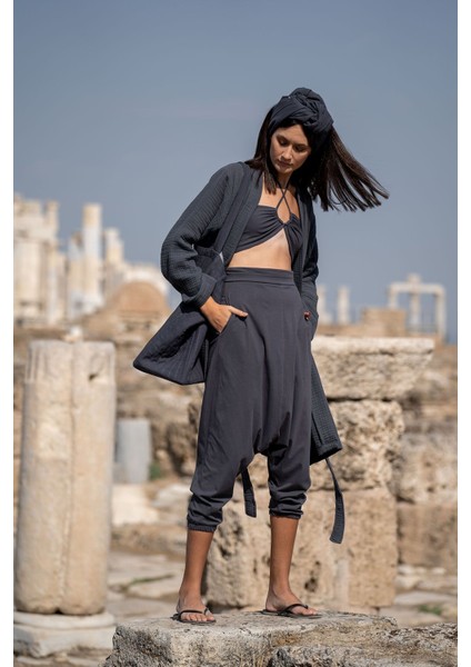 Baggy Kadın Pantolon Antrasit fiyatları