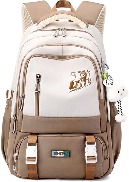 Ilkokullar Ortaokul Lise Su Geçirmez Nefes Alabilir Yeni Büyük Kapasiteli Omuz Çantası Bilgisayar Çantası Çok Katmanlı Koleksiyon (Yurt Dışından)