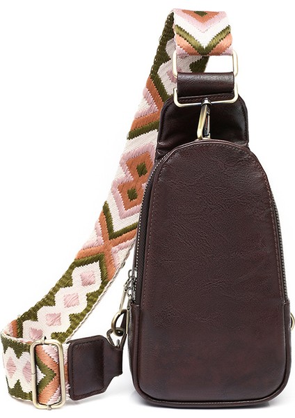 Crossbody Çanta Kadın Modası Bayan Göğüs Çantası (Yurt Dışından)