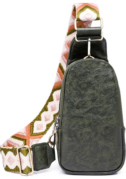 Crossbody Çanta Kadın Modası Bayan Göğüs Çantası (Yurt Dışından)