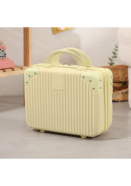 Handheld Makeup Box 14 Inch Mini Luggage Gift Box Wedding Gift Spring Festival Box Companion Gift Makeup Bag (Yurt Dışından)