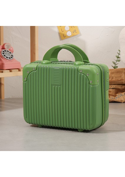 Handheld Makeup Box 14 Inch Mini Luggage Gift Box Wedding Gift Spring Festival Box Companion Gift Makeup Bag (Yurt Dışından)