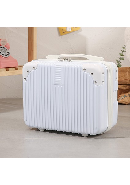 Handheld Makeup Box 14 Inch Mini Luggage Gift Box Wedding Gift Spring Festival Box Companion Gift Makeup Bag (Yurt Dışından) fiyatları