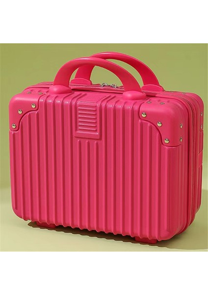 Handheld Makeup Box 14 Inch Mini Luggage Gift Box Wedding Gift Spring Festival Box Companion Gift Makeup Bag (Yurt Dışından)