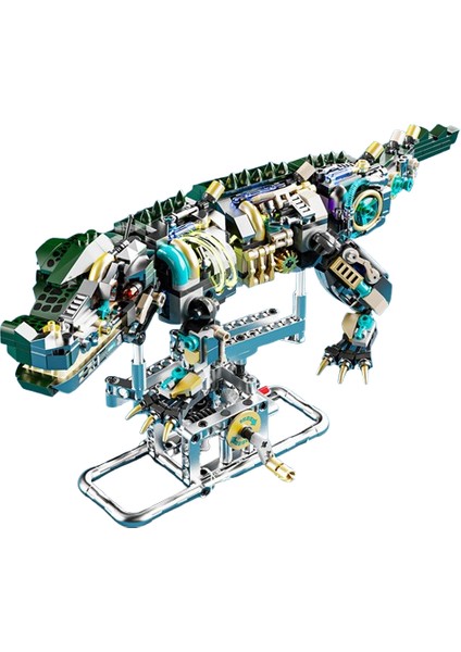 996 Parça Cyborg Timsah Yapı Taşı Puzzle Model Oyuncaklar (Yurt Dışından)