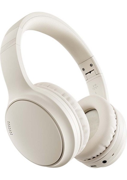 BT037 Bluetooth Gürültü Önleyici Kulaklık Kulak Üstü Anc Kablosuz Derin Bas Kulaklık-Beyaz (Yurt Dışından)