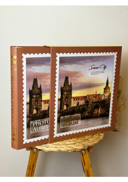 Rs22 Fotoğraf Albümü 10x15cm 500'lük Lüx Desenli Kutulu Yatay Dikey Modeli