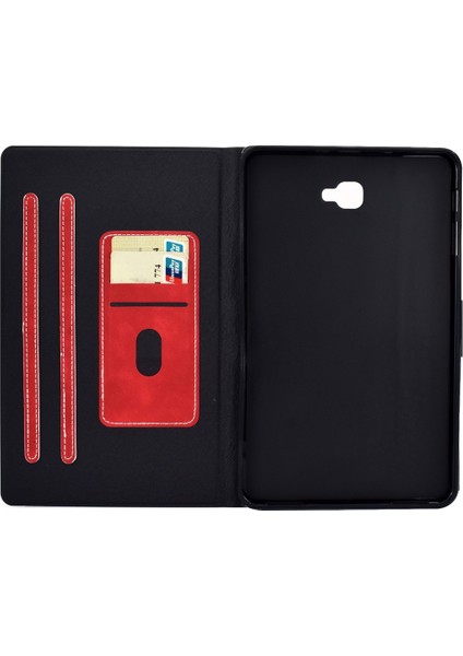 Samsung Galaxy Tab A 10.1 (2016) T580/T585 Için Deri Kılıf (Yurt Dışından)