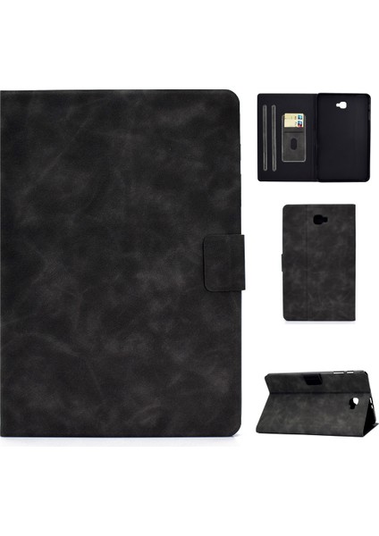 Samsung Galaxy Tab A 10.1 (2016) T580/T585 Için Deri Kılıf (Yurt Dışından)