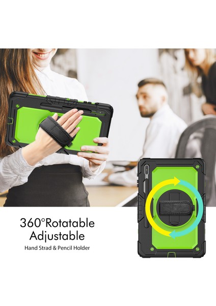 Samsung Galaxy Tab S8+ 12.4 Inç SM-X800 Için Silikon + Pc Kılıfı (Yurt Dışından) fırsatları