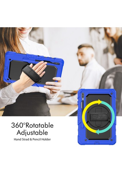 Samsung Galaxy Tab S8+ 12.4 Inç SM-X800 Için Silikon + Pc Kılıfı (Yurt Dışından) fırsatları