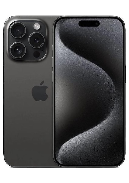 Yenilenmiş IPHONE 15 Pro 128GB -Siyah Titanyum(12 Ay Garantili)-B Grade