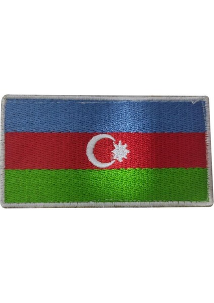 Bayrak Nakış Patch - Peç 10 cm x 4,5 cm Siyah modelleri