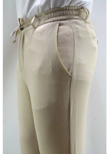 Manjogger Gofre Jogger Pantolon Siyah