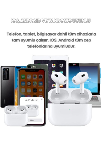 Air Pro Ios Android Uyumlu Nesil Bluetooth Kulaklık Premium Seri Kulak Içi Kablosuz Kulaklık indirimleri